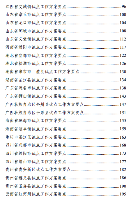 全國59個城鎮(zhèn)列入新型城鎮(zhèn)化綜合試點(diǎn)(名單)